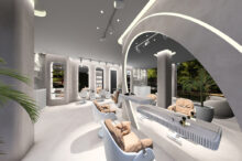 Art Deco Design Construction Petros Tsouvalakis Premium Hair Salon