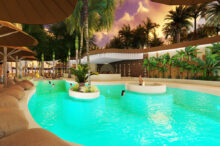 Tropical Sunset Beach Bar - Art deco Design Construction Petros Tsouvalakis