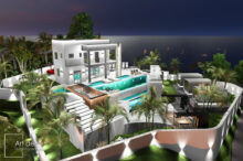 Σύγχρονη πολυτελής βίλα στον Γαλατά Χανίων με πισίνα